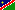 Flag for Namíbia