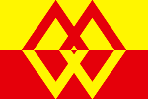 Flag for Morlanwelz